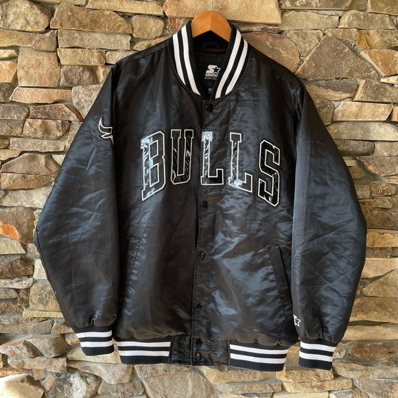 BULLS Starter Jacket Black Label - Picture 8 of 13